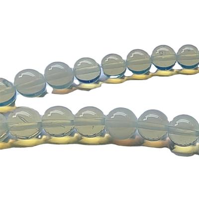 China Stone Beads Loose Opalite Round Stone Wholesale For Jewelry Making 4mm 6mm 8mm 10mm 12mm 14mm DIY OEM for sale