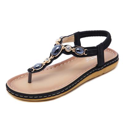 China Classic Wholesale Lightweight Slippers Summer Beach Flip Flops Casual Flats Women Fashion Sandals for sale