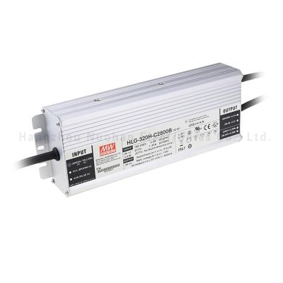 China Ip65 led driver dimmable Mean well HLG-320H-C3500AB 320w 3500ma led driver dimmable for sale