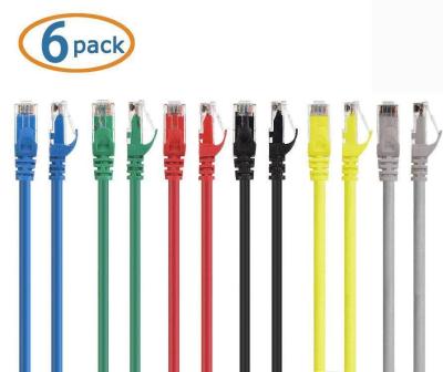 China CAT6 CAT5E  computer Network Cable 4 Pairs 350MHZ Solid Bare High Transmission speed for sale