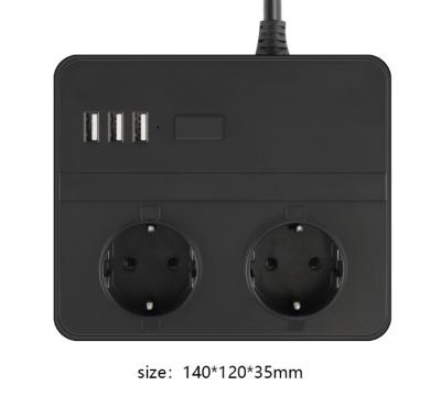 China With USB expansion socket, customize 4-8 bit socket of plug intelligent socket in different countries for sale