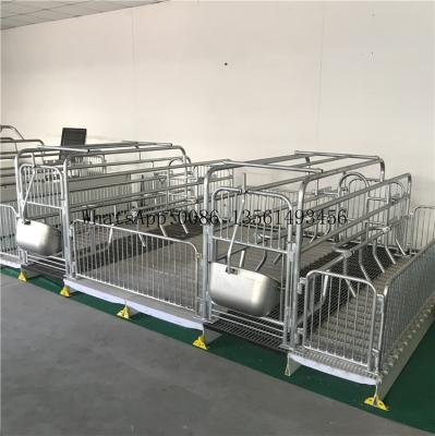 China Convenient Hot Dip Galvanizing Pig Pen Stall Animal Crate Farrowing Equipment for sale