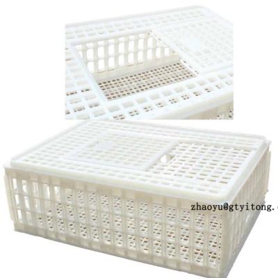 China Save Transport Work Cage For Agricultural Poultry Chicken Box Plastic Crates For Chicken Transport for sale