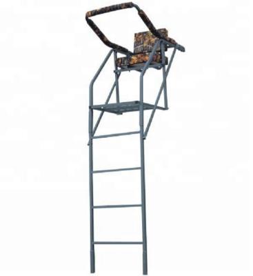 China Steel Tree Hunting Ladder HT-TR01 12FT One Man Hunting Tree Stand for sale