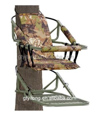 China HT-TS03 steel chasing treestand climbing / chasing tree stand for sale