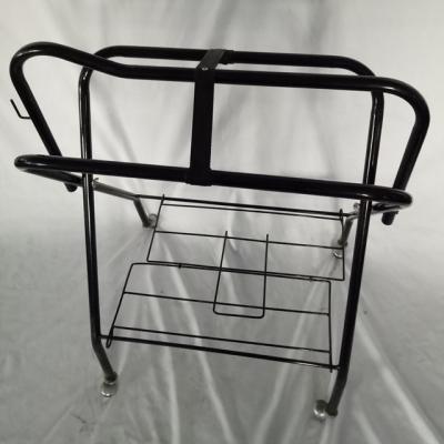 China Western Saddle Horse Farm Equipment YT-T8003-1 Horse Saddle Rack Horse Rack for sale