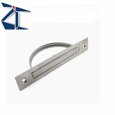 China Traditional Tatami Hidden Installation Cabinet Door Drawer Handle Invisible Embedded Rotary Handle for sale