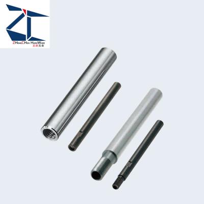 China Manufacturing Equipment One End Threaded Hollow Shafts Both Ends Tapped Hollow Shaft With Key Flats for sale