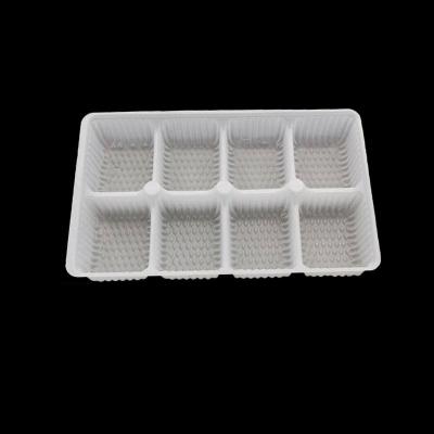 China Disposable Custom Logo Disposable Food Plastic Blister Box PET PP PVC Inner Packaging Blister Tray for sale