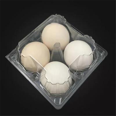 China Disposable China Manufacturing Wholesale Cheap Custom Egg Packing Good Quality 4 Egg Blister Trays for sale