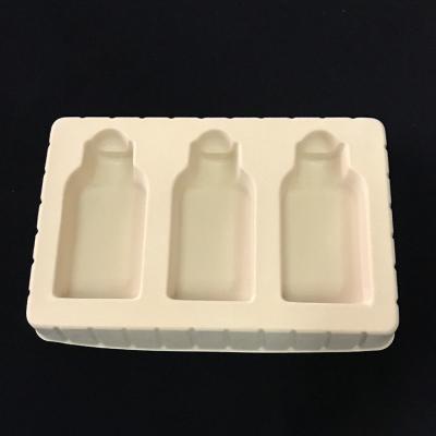 China Disposable Manufacturers Supply Blister Packaging PVC PS Flocking Blister Tray Flocking Blister Packaging Box Inner for sale