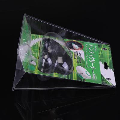 China Many Years Disposable Factory Customize Electronic Packaging PET Transparent Product Card Folding PVC Blister Packaging for sale