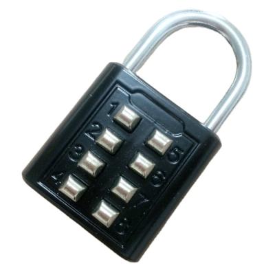 China Custom Durable High Security Durable Heavy Duty Bike Lock Zinc Alloy 10 Digit Password Padlock for sale