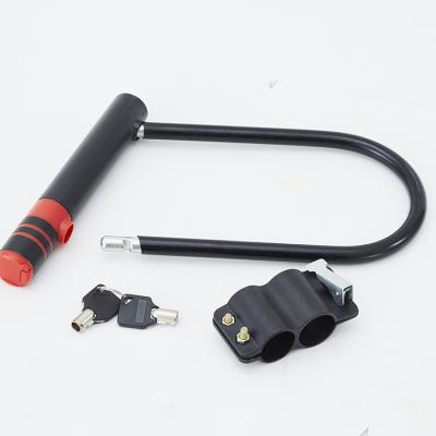 China Durable High Security Tech Manufacturing Heavy Duty Anti Theft Bike Lock Steel Shackle for sale