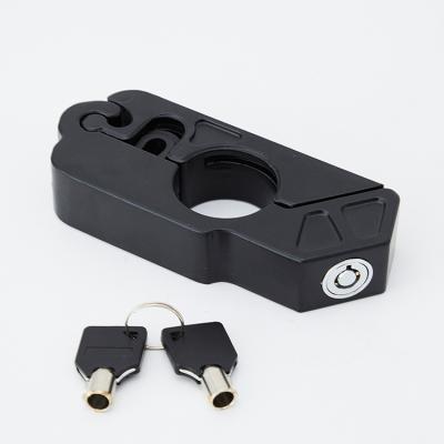 China Factory Supply New Durable High Security Design Black Scooter Motorcycle Handle Grip Lock for sale