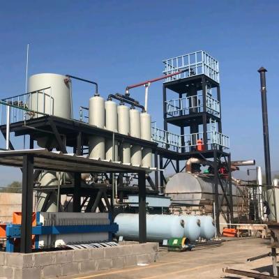 China D1600*3500mm Waste Oil Regeneration Distillation Machine for Diesel Fuel Refurbishment for sale