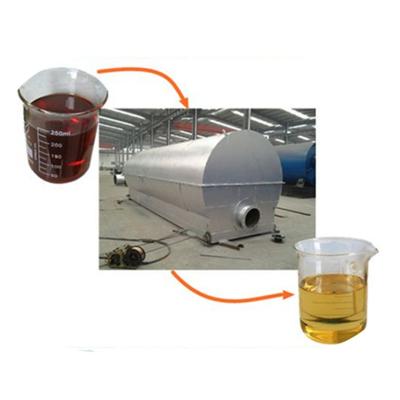 China 30 Tons Eco-Friendly Continuous Oil Refinery Plant and Eco-Friendly 380v/50hz Voltage for sale