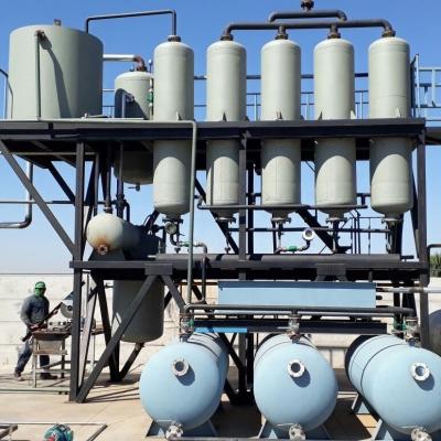 Chine Machine de distillation continue de pétrole brut à 16 kW entièrement automatique pour la production de diesel à vendre