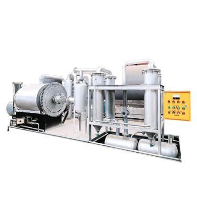 China Pyrolysis Technology Converting Plastic Into Fuel Oil With 5.5 Ton Capacity for sale