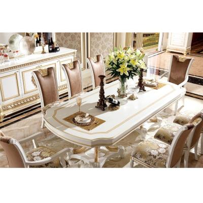 China Dining Room Set YB62-1 Luxury Dining Room Furniture Set /Antique Classic Dining Sets Furniture, Windsor Castle British Style for sale