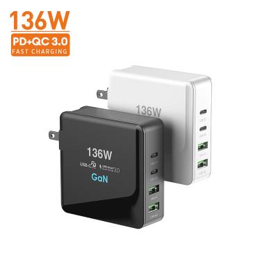 China Best Selling Fast Portable Type-C 100W Mobile Phone Products 2023 QC GAN Chargers Mobile Phone Charger USB C Travel Adapters Charging for sale