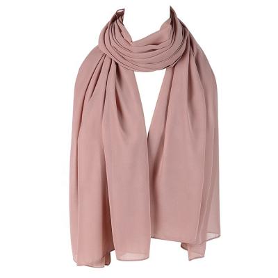 China Chiffon Hijabs Simply 118 Colors Muslim Hijab Other Sheer Plain Chiffon Scarf Scarves And Shawls For Women for sale