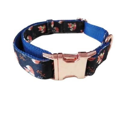 China DETACHED Custom Print Dog Collar and Leash Set Multifunctional Fashion Dog Leash Double End for sale