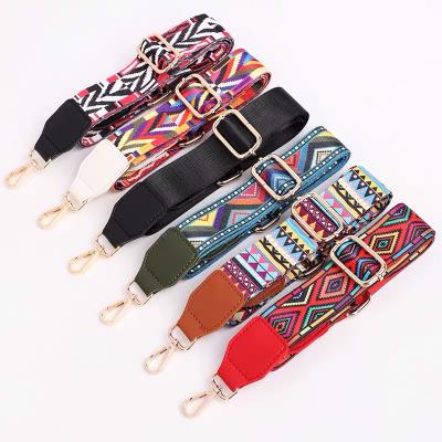 China Polyester DETACHED laptop wide shoulder strap for bag with custom print adjustable spare belt cross - body canvas bag handbag for sale