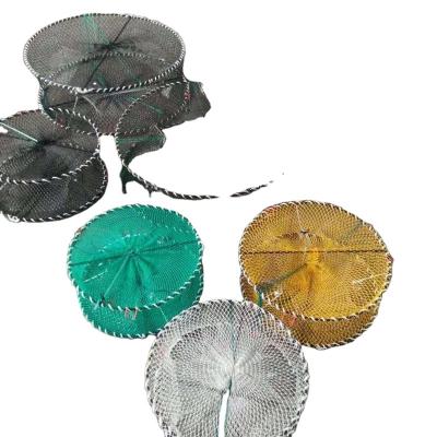 China Fish or Crab or Others Marine Nylon Fishing Net Plant Folding Crab Cage Direct Trap for sale