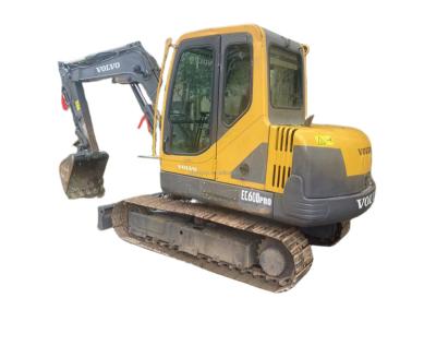 China HOT SALE second-hand volvo EC55B mini machinery hydraulic backhoe crawler 5 tons used volvo excavators 0.2mÂ³ for sale