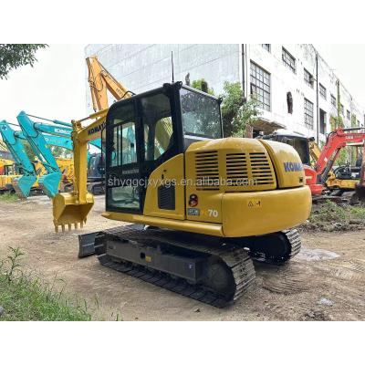 China used mini machine Komatsu Pc70-8 8ton digger Hydraulic Crawler Used high quality Komatsu70 8ton Excavator 0.35mÂ³ for sale