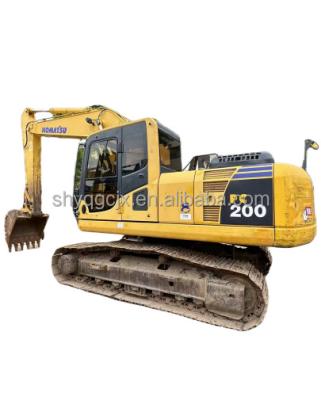 China Second hand Komatsu pc200/pc220/pc240/pc360/pc400 hydraulic backhoe crawler 20 tons  used komatsu excavator 1mÂ³ for sale