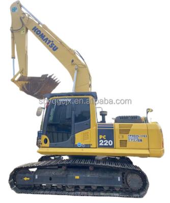 China Second-hand Komatsu PC200-8/PC200-7 CAT320 machinery hydraulic backhoe crawler machine 20ton komatsu used excavator 1.2MÂ³ for sale