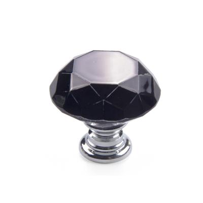 China Modern Brass Gold Crystal Handle Shiny Diamond Dimond Cupboard Stainless Steel Cabinet Door Knob Wardrobe for sale