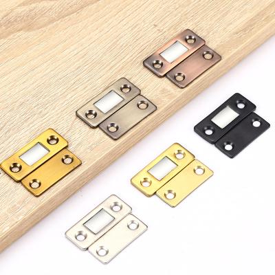 China Contemporary K Refrigerator Hydraulic Damping Wooden Sliding Door Hinge Ball Bearing And Aluminum Frame High Quality Soft Narrow Cabinet Hinge for sale