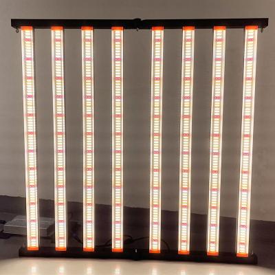 China Seed Starting Hot Sale 640W Dimmable Full Spectrum Led Grow Light For Medicinal Plants Light Bar Growing Light for sale