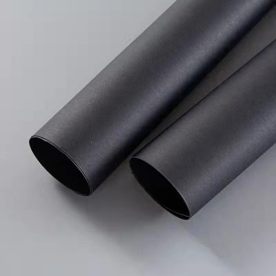 China 80 110 150 200 250 300 350 400 Anticurl 450 gsm Big Sheet Kraft Black Paper For Gift Box And Bag for sale