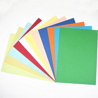 China Wholesale High Quality Moistureproof Grain Leather Paper 210gsm 230gsm Grain Binding Leather Cover for sale