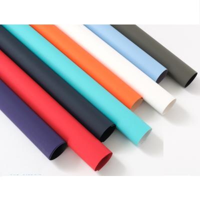 China 120gsm One Side ANTISTATIC Color Coated Black Red Color Soft Touch Paper For Wine Boxes Packaging for sale