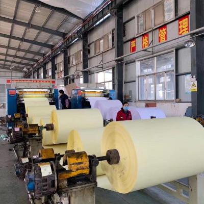 China Office printing cheap factory price good copy netbook carbonless paper liner machine for sale