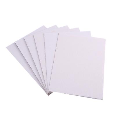 China Factory Direct Cement A4 0.5mm - 2mm Anticurl One Side Straw Recycled Gray Board For Box Packing for sale