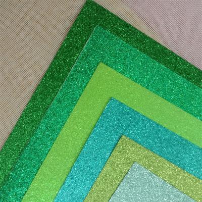 China Anti-Curl Fancy Elegant Glittering Paper For DIY Folding Painting Glitter Useful Card Paper for sale