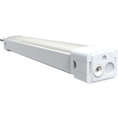 China IP66 Dimmable LED Warehouse Slat Tri-Proof Lamp With Tri-Proof LED Sensor Lamp for sale