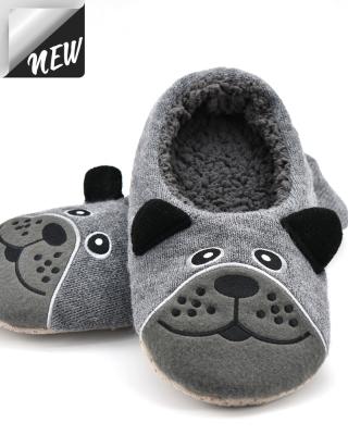 China Fashion Trend Promotional High Quality Sell Well New Type Luxury Men Fashion Cute Dog Slipper Shoes for sale