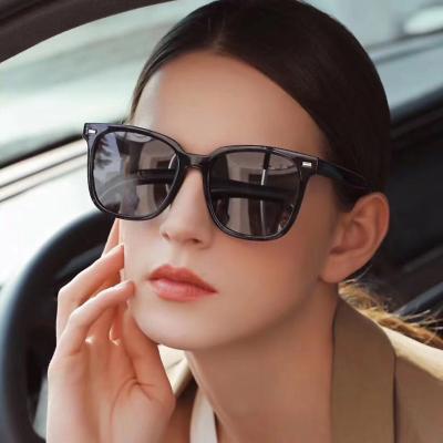 China Designer Square Sunglasses Fashion Sunglasses Sunglass Brand Retro Luxury Black Frame Plastic Glasses for sale