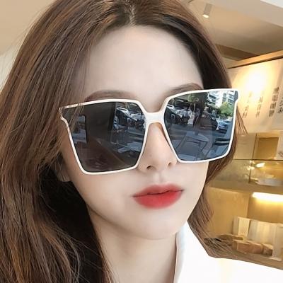 China Famous Brands Sunglass Women Vintage Big Frame Luxury Square Fashion Sunglasses Designer Oversized Sunglasses for sale