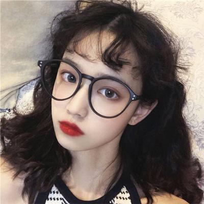 China For Round Glasses Frames Vintage Fashion Glasses Plastic Mens Reading Glasses Transparent Glasses for sale