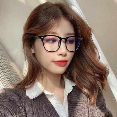 China For Reading Glasses 2021 Eye Glass Frame Optical Glasses and Square Light Blue Blocking Optical Glasses for Women Men for sale