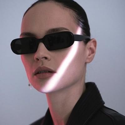 China Fashion Sunglasses 2021 Luxury Sun Glasses Shade Men Small PC Black PC Wide Fram Rectangle Sunglasses for sale