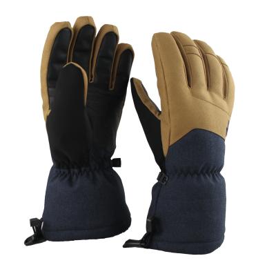 Κίνα Waterpoof Waterproof Men's Ski Gloves Winter Warm 3M Thinsulate Snowboard Snowmobile Cold Weather Gloves προς πώληση